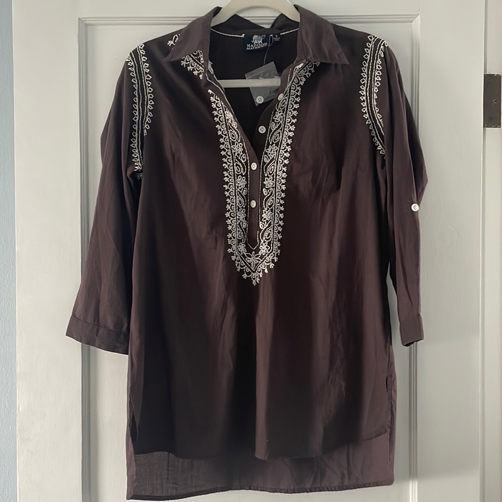 Madison Mathews Daisy Shirt